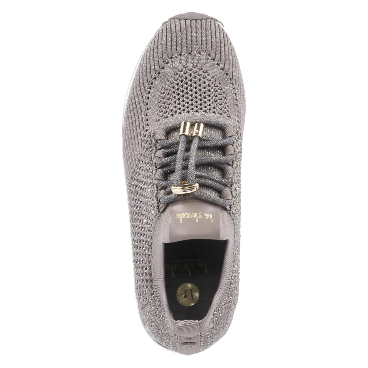 Sneaker - taupe gold