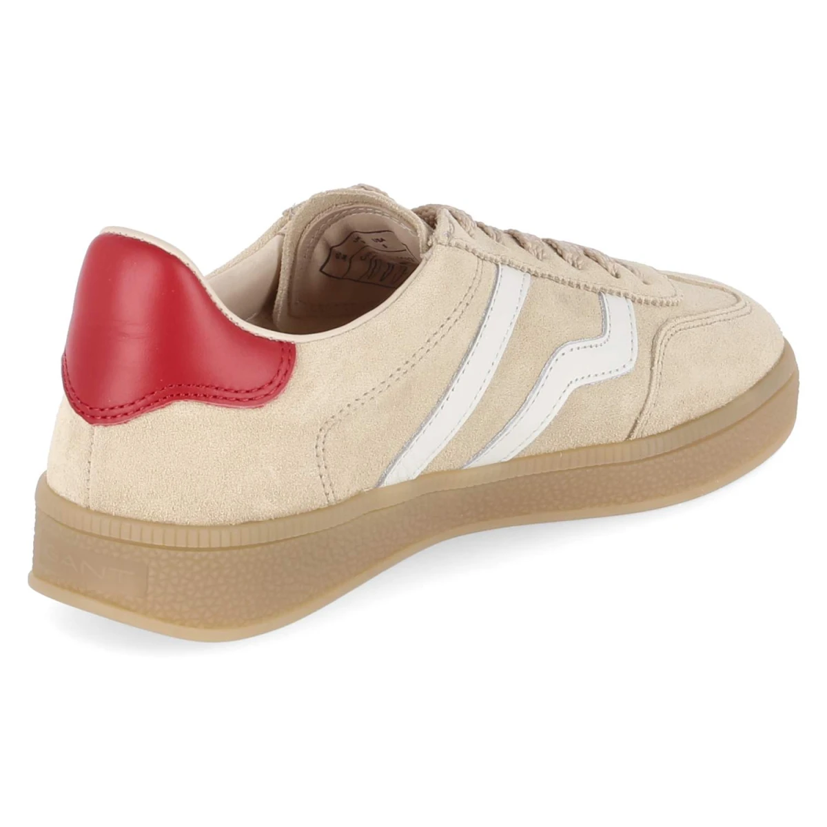 Low Sneaker CUZIMA - beige/red