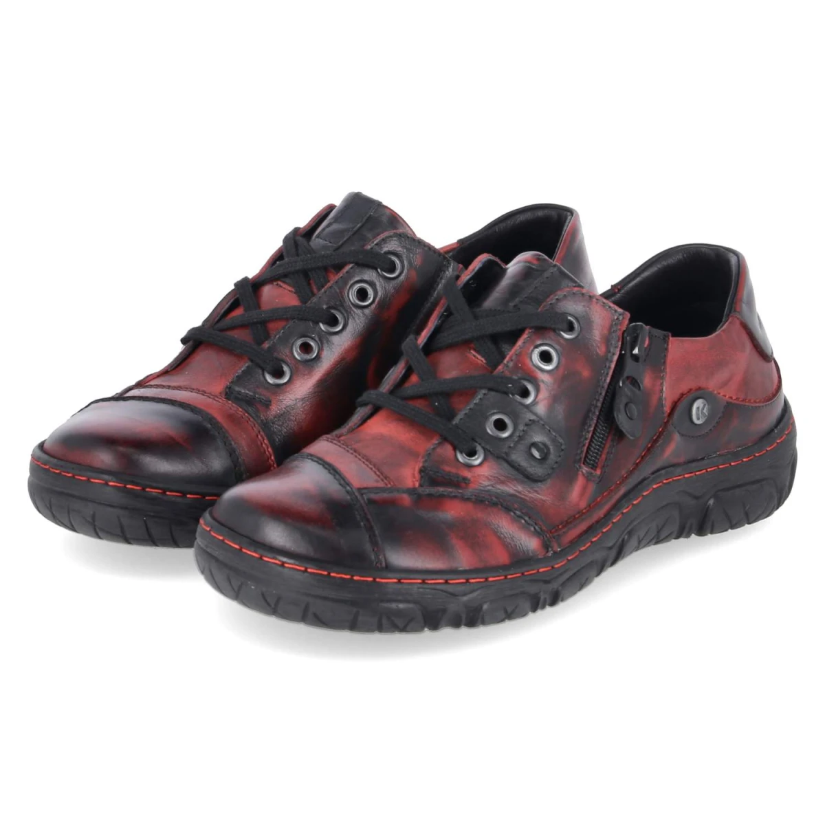 Halbschuhe - rot