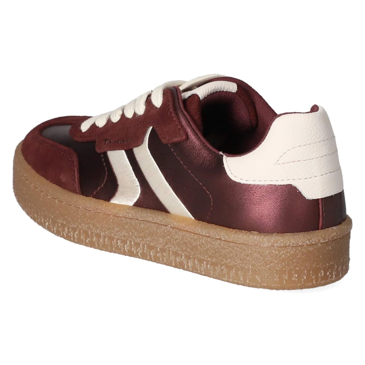 Low Sneaker - BORDEAUX METALLIC