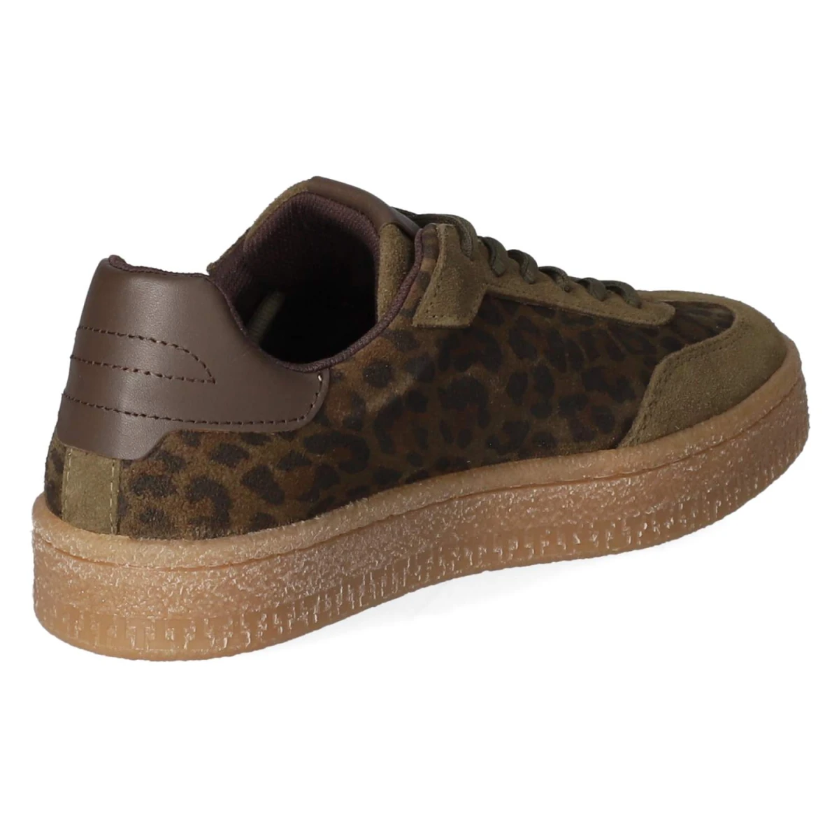 Low Sneaker - OLIVE LEOPARD