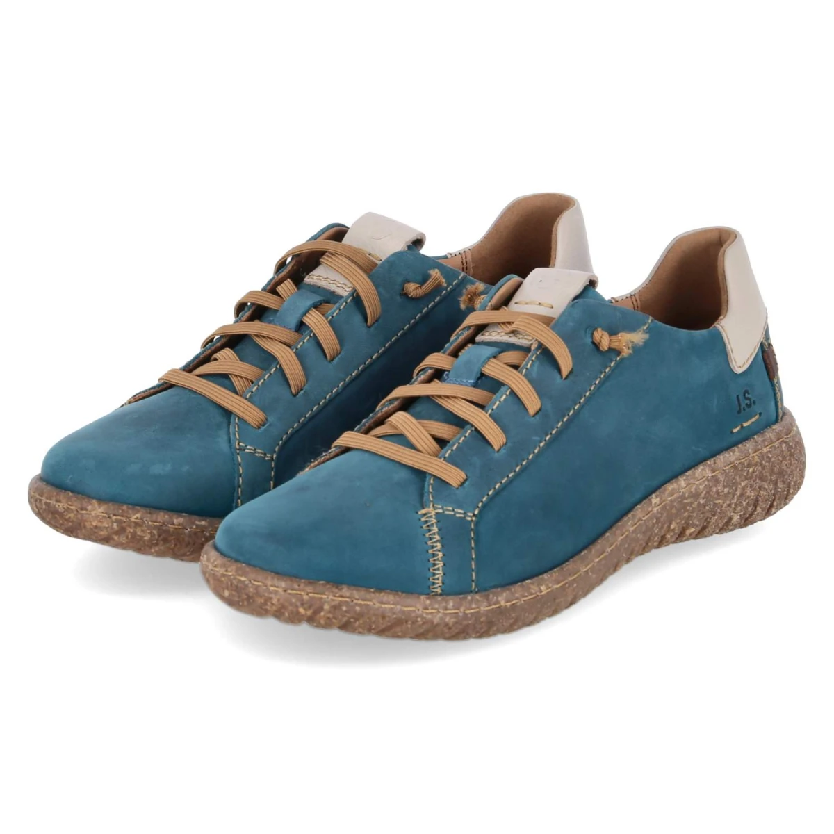 Halbschuhe ANGELINA 06 - TEAL-KOMBI