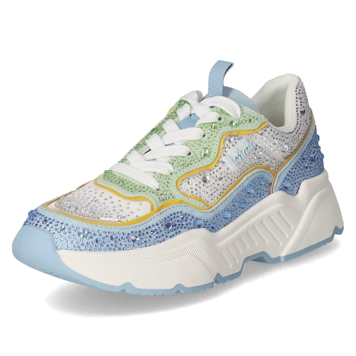 Low Sneaker - lt blue white