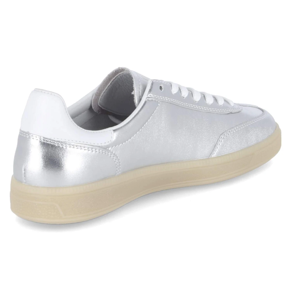 Low Sneaker - silber/platin