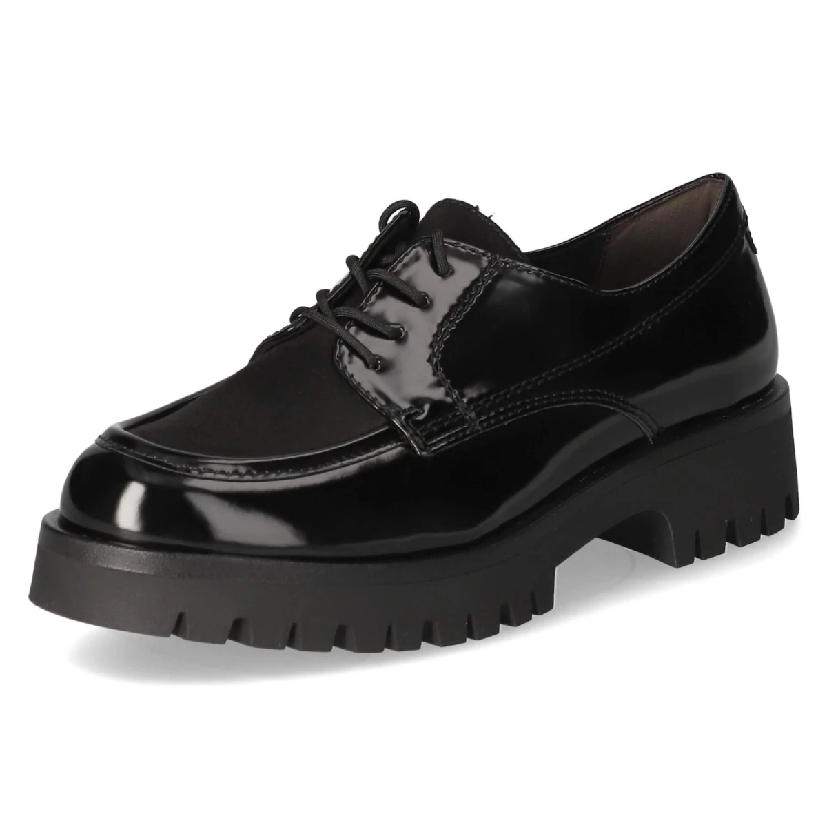Schnürschuhe - black