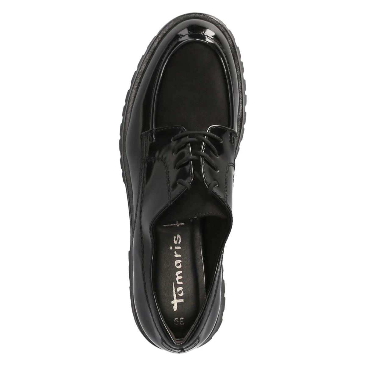 Schnürschuhe - black