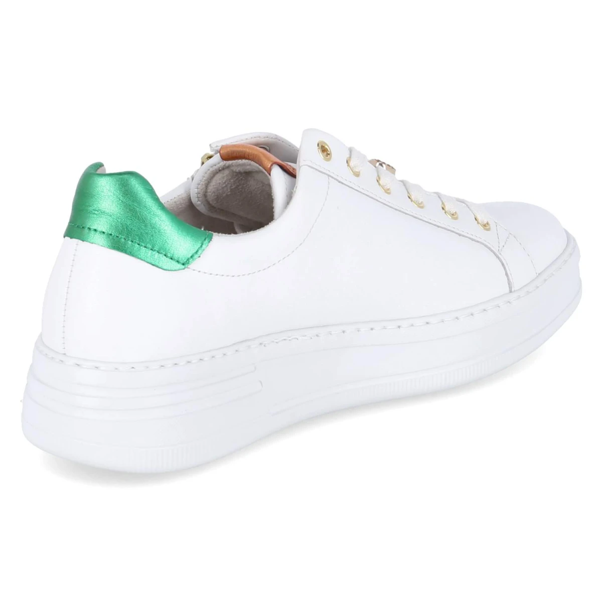 Low Sneaker - weis/verd/apri(go)