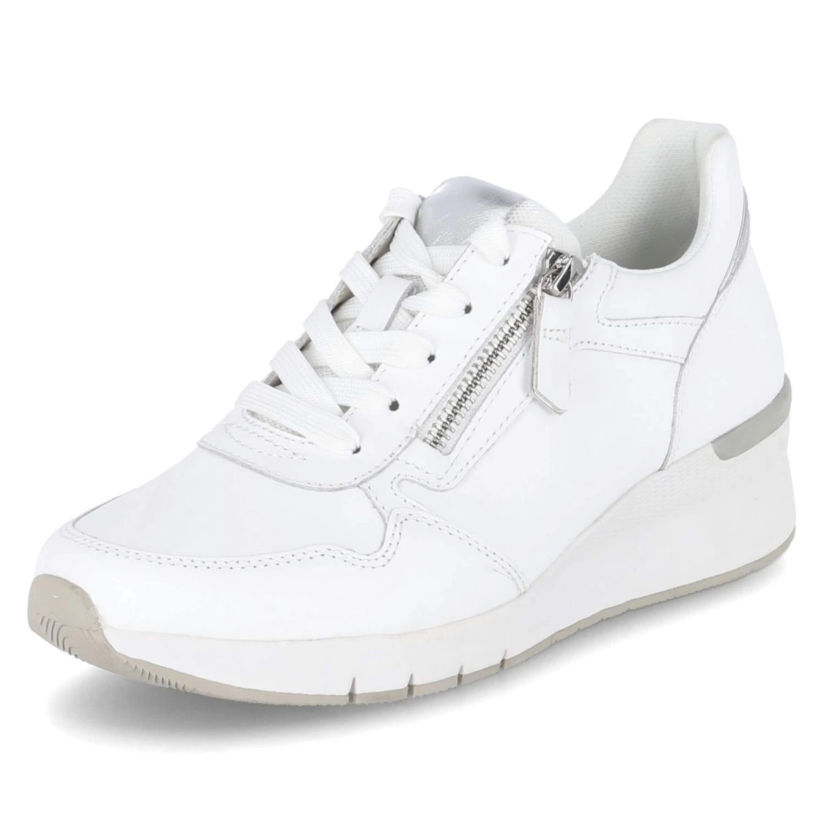 Low Sneaker - weiss/silber