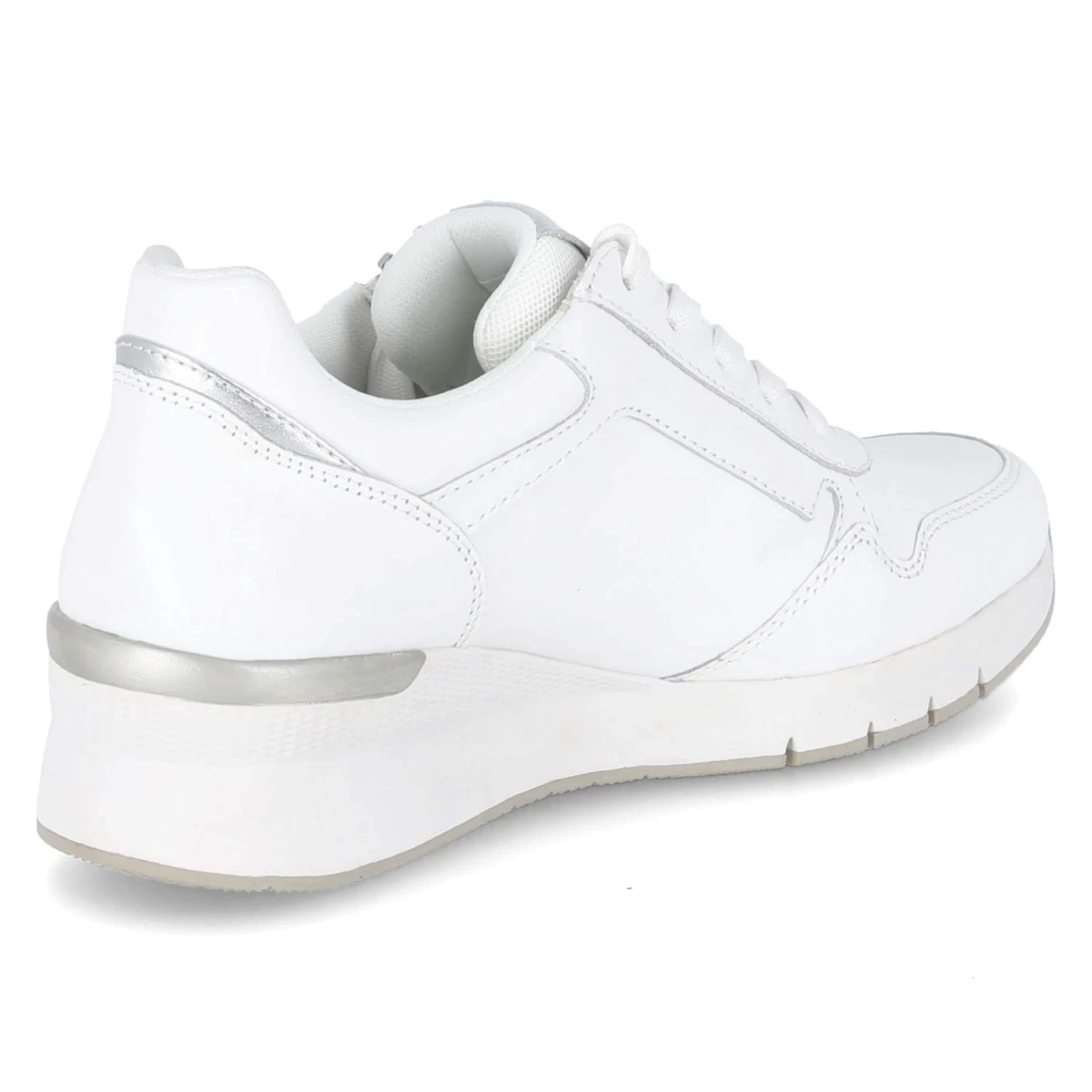 Low Sneaker - weiss/silber