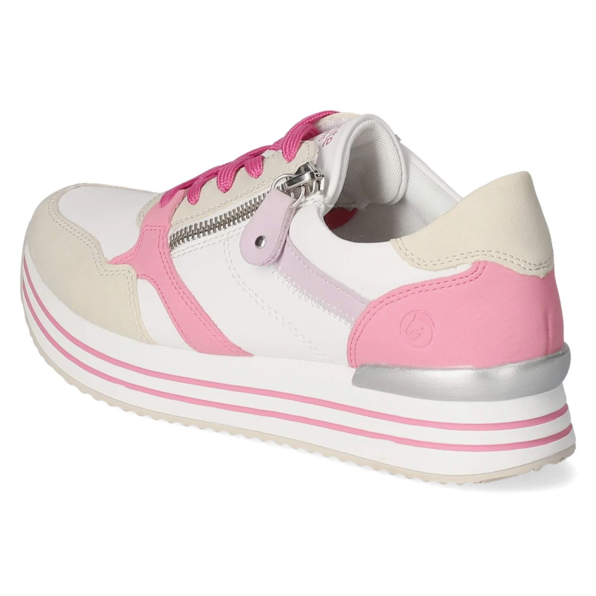 Sneaker Low - weiss kombi