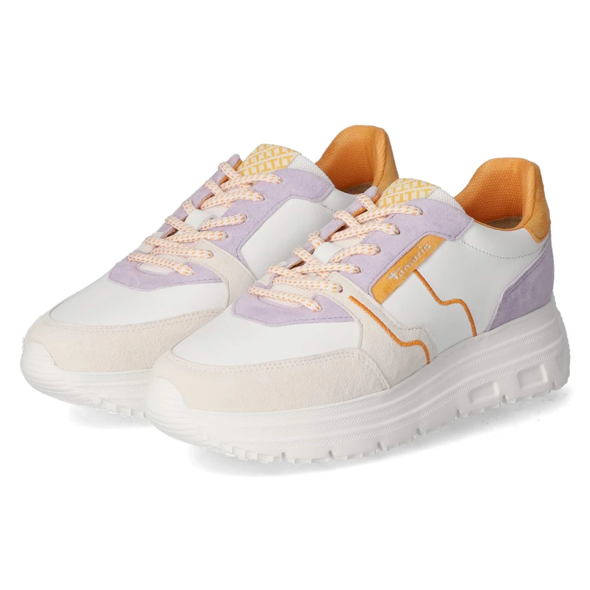 Low Sneaker - ORANGE COMB