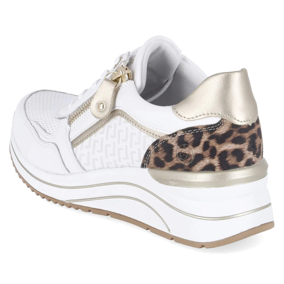 Low Sneaker - weiss kombi