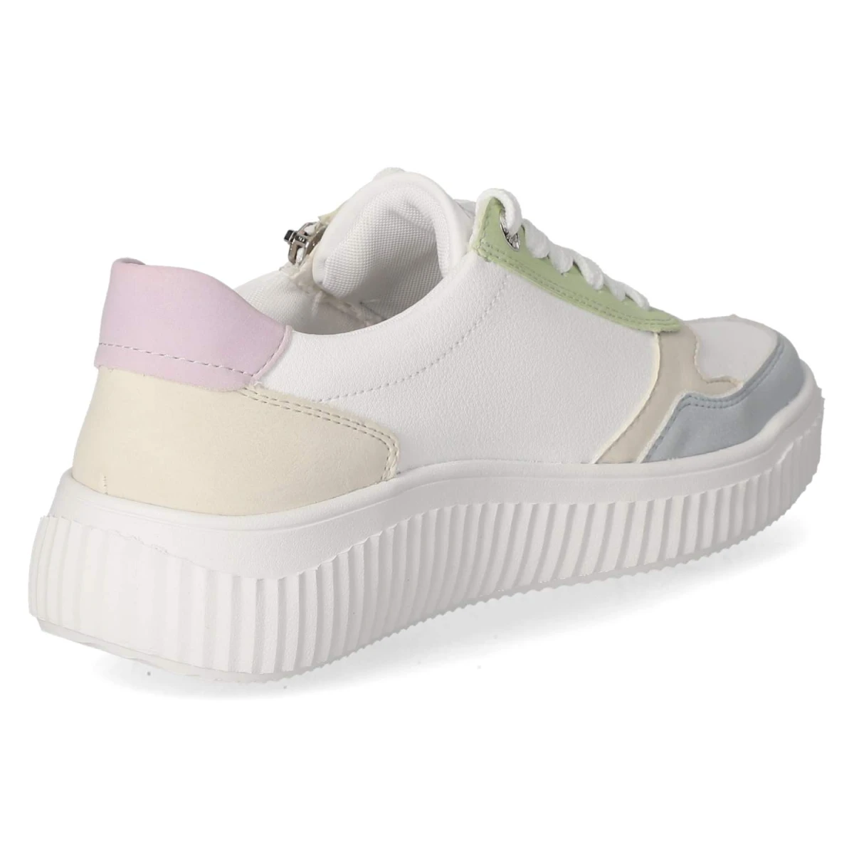 Low Sneaker - weiss kombi