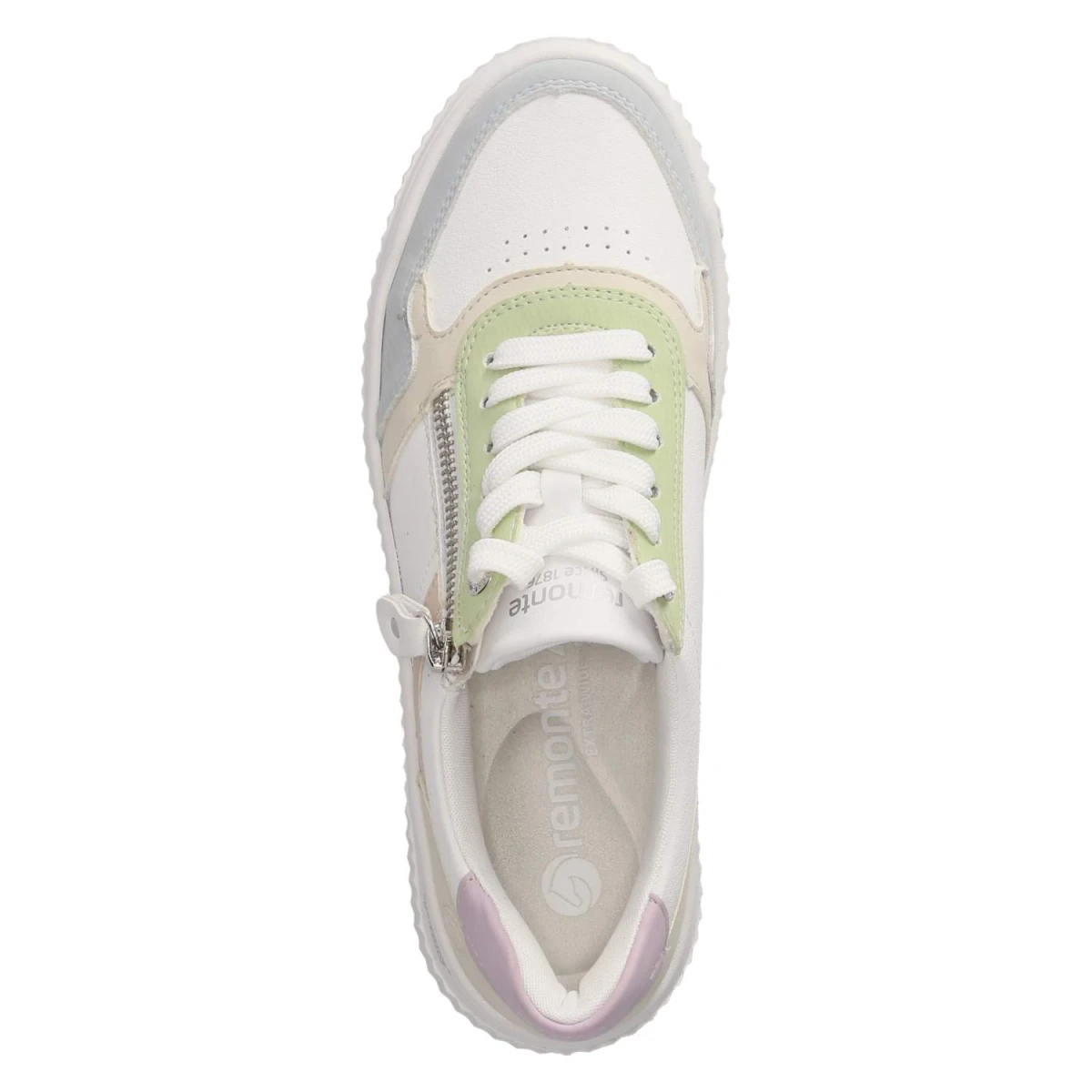 Low Sneaker - weiss kombi