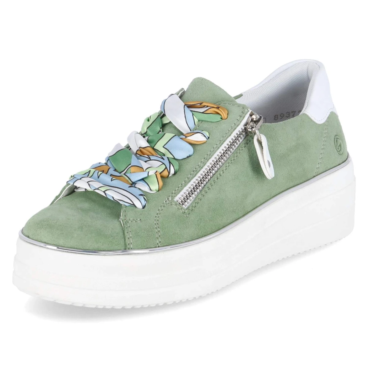 Halbschuhe - grün kombi