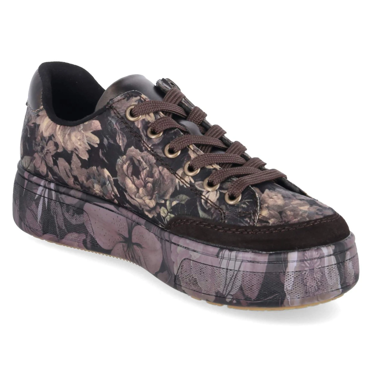 Low Sneaker - braun kombi
