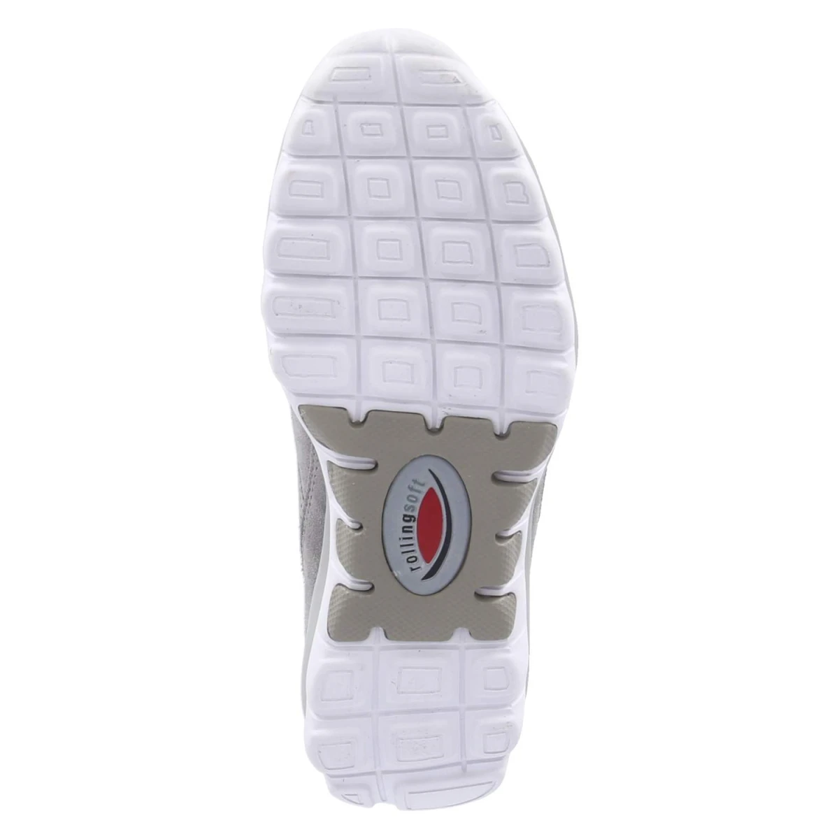 Low Sneaker - silber/grau