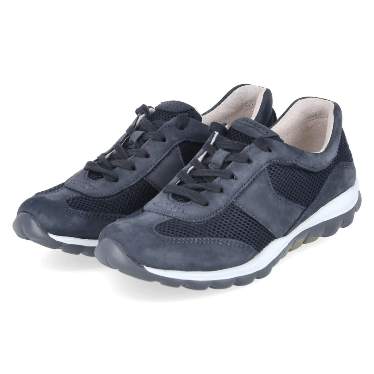 Low Sneaker - nightbl.(S.w/blau)