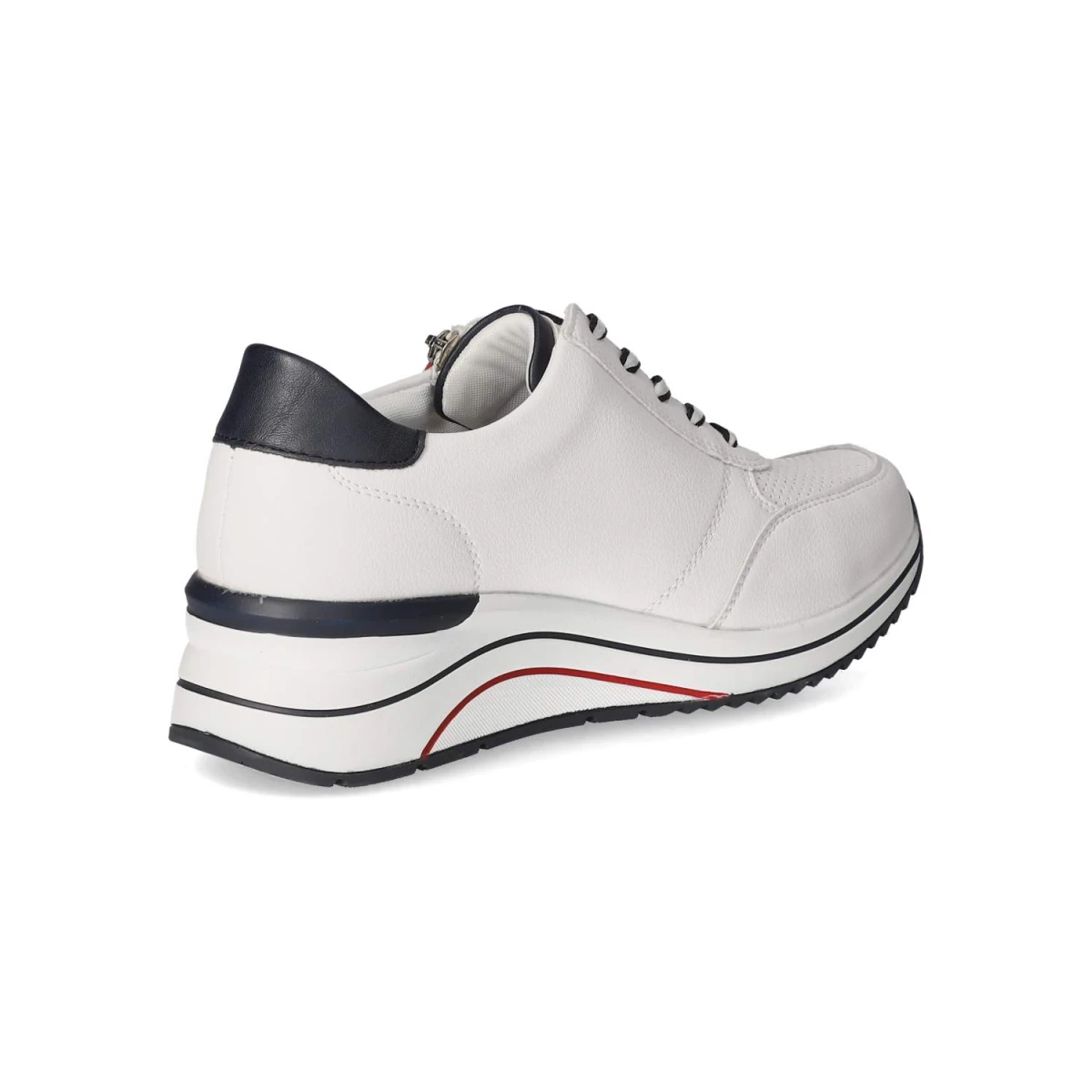 Low Sneaker - weiss kombi