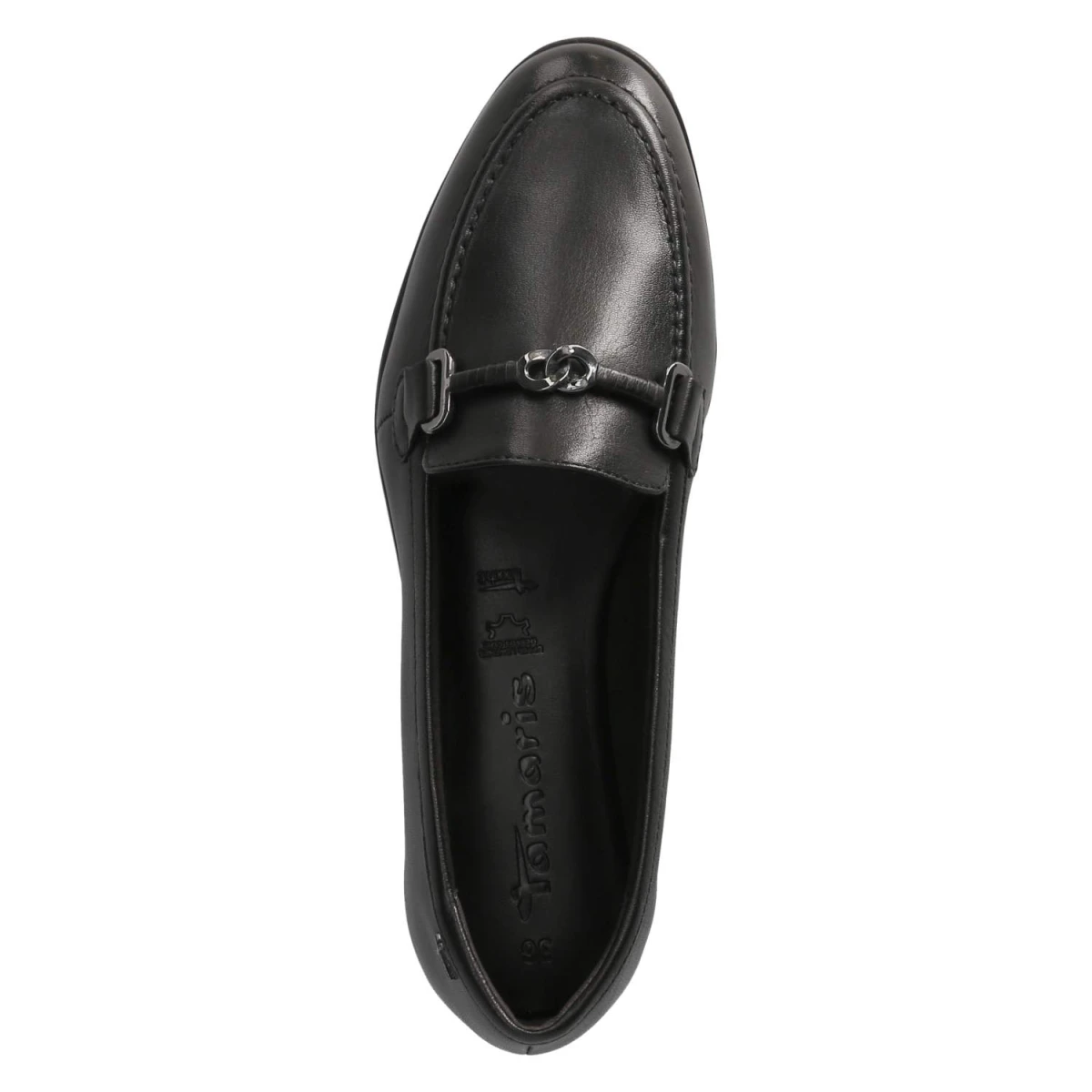 Slipper - BLACK LEATHER