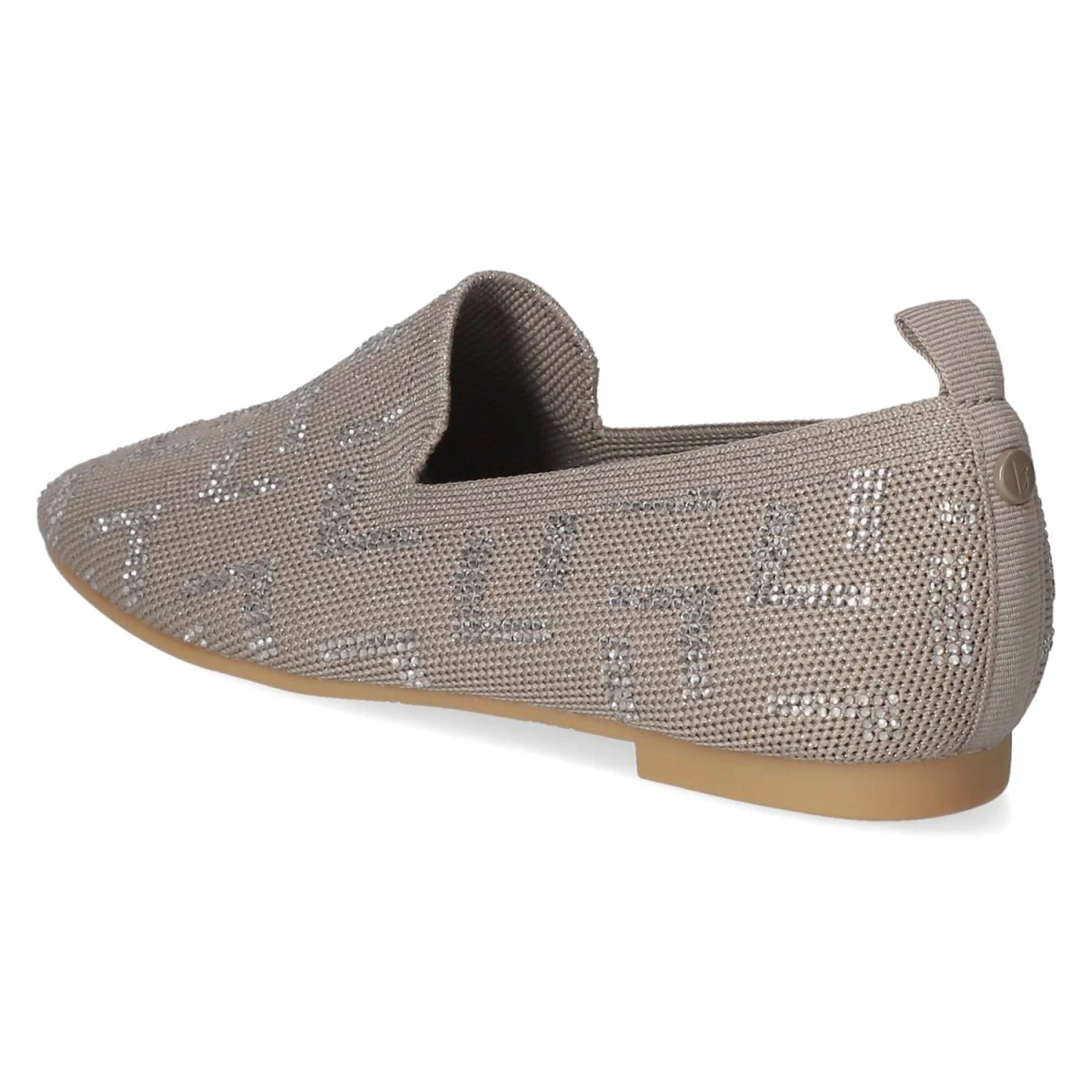 Slipper - taupe/gold