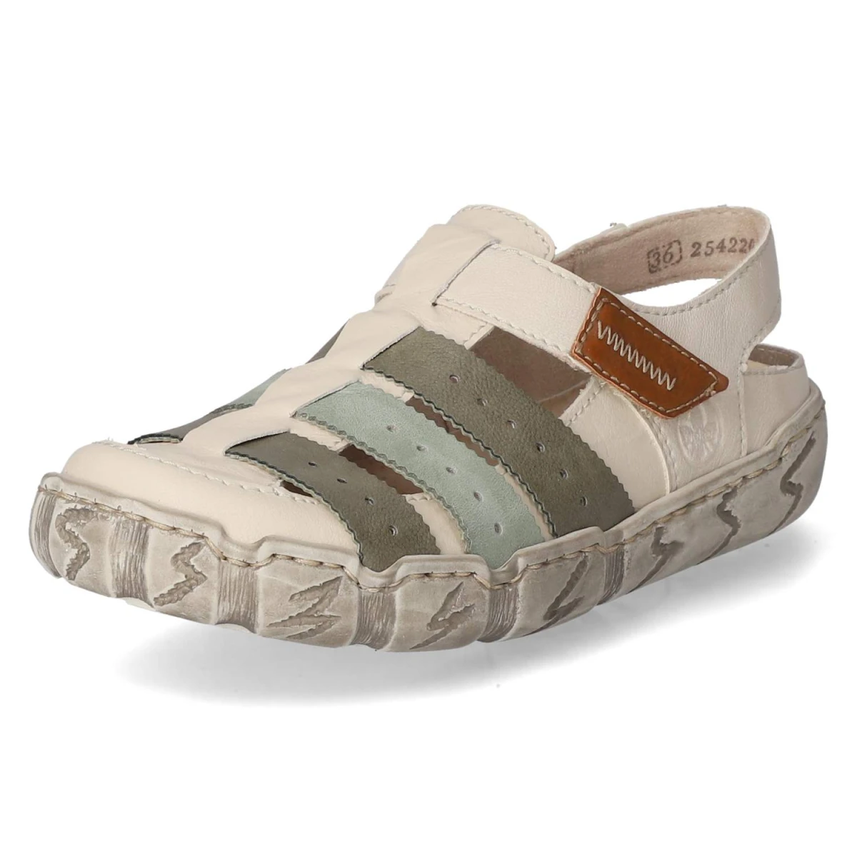 Sandalen - beige kombi
