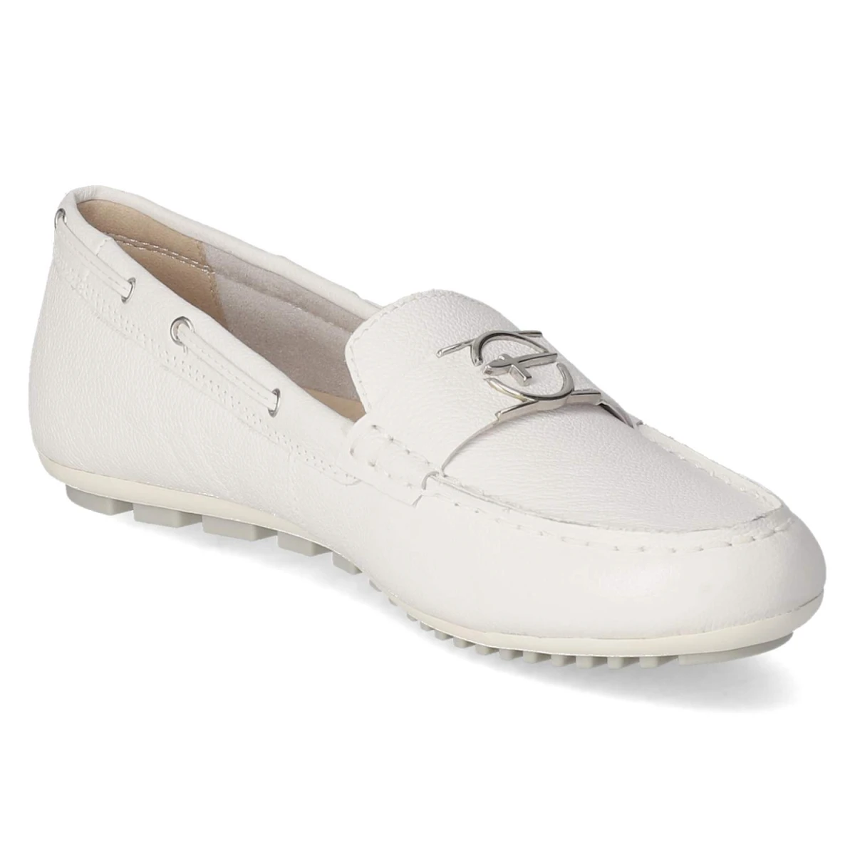 Mokassins - WHITE LEATHER