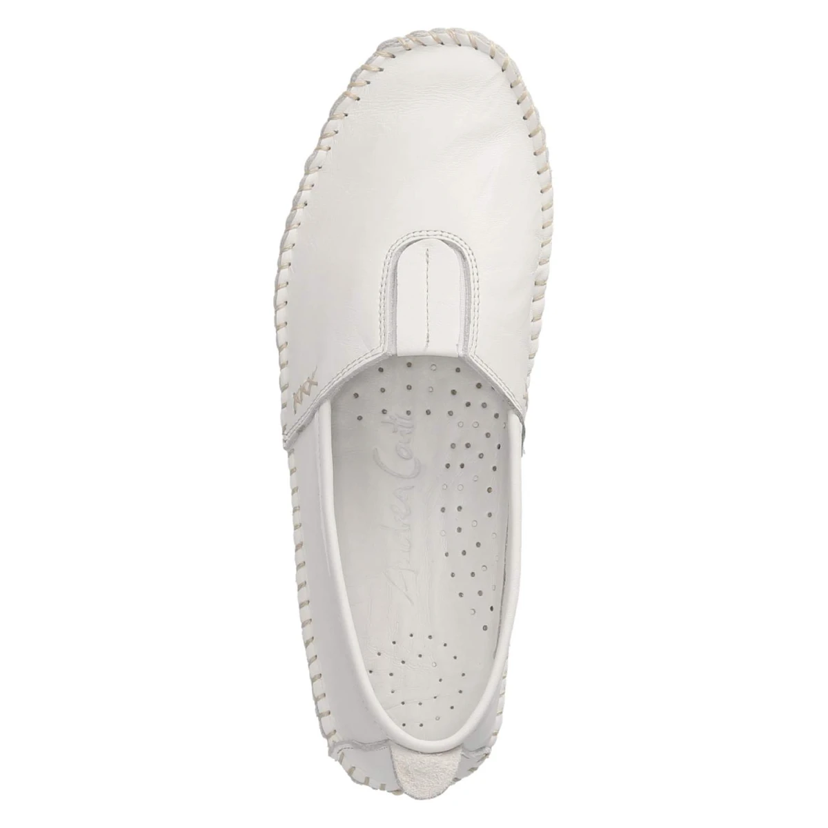 Mokassins - weiss