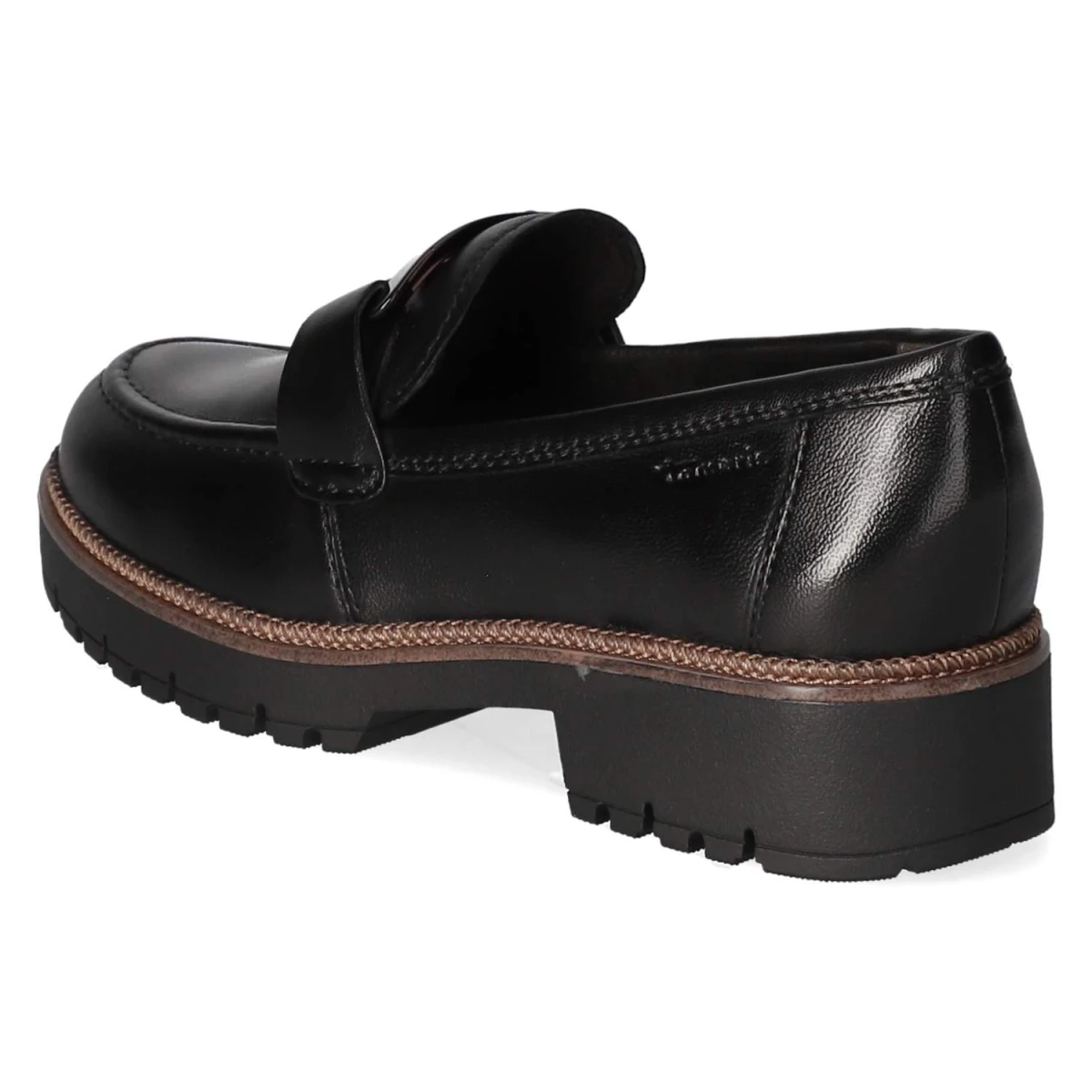 Slipper - BLACK LEATHER