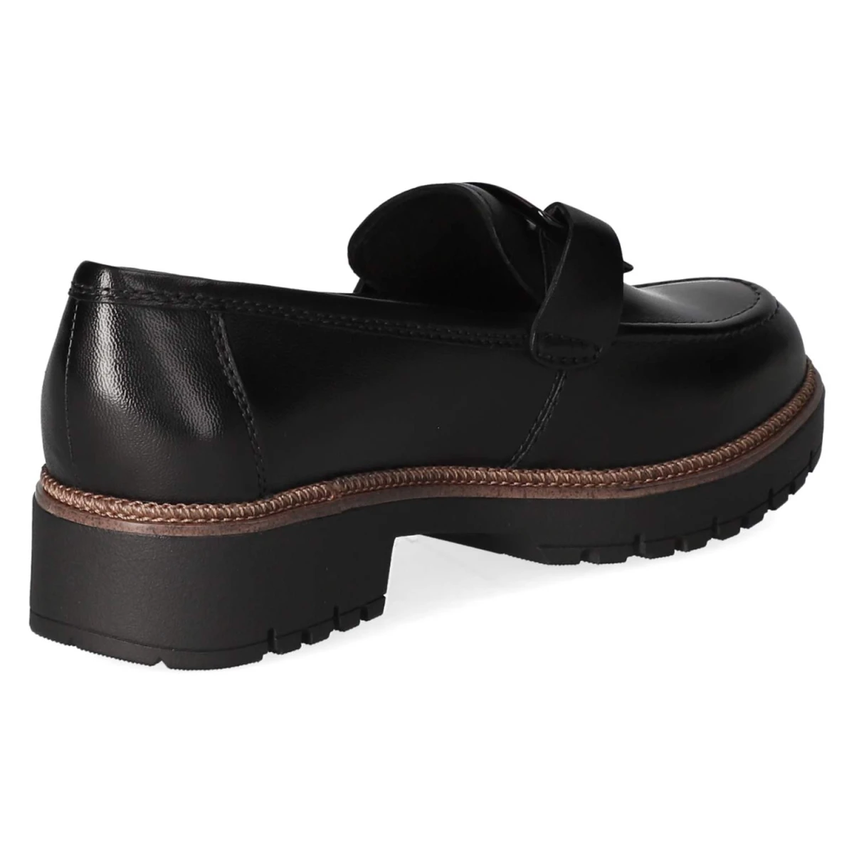 Slipper - BLACK LEATHER