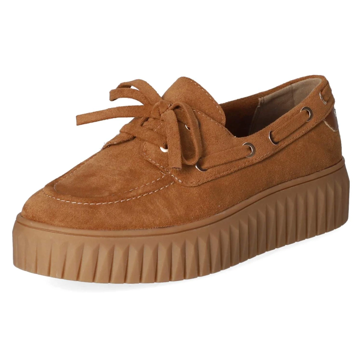 Halbschuhe - camel