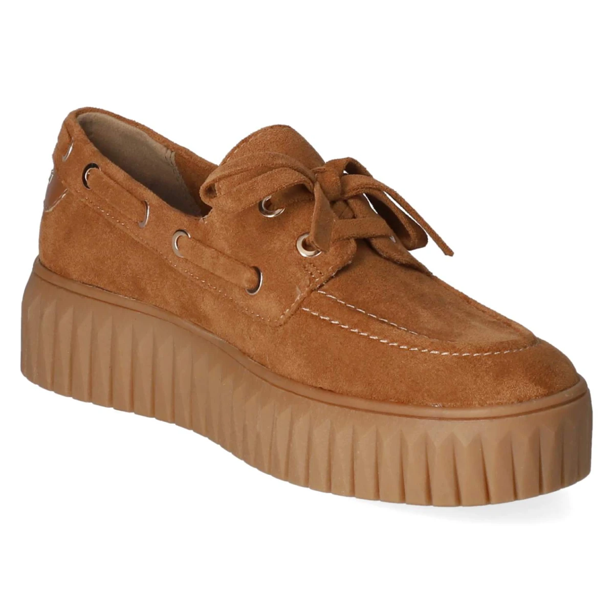 Halbschuhe - camel