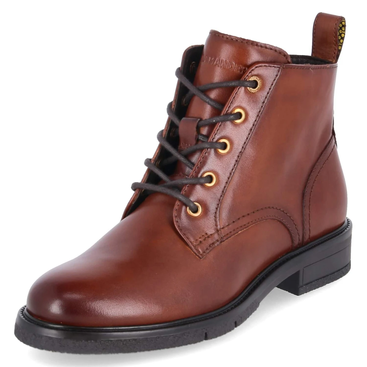Schnürboots - cognac