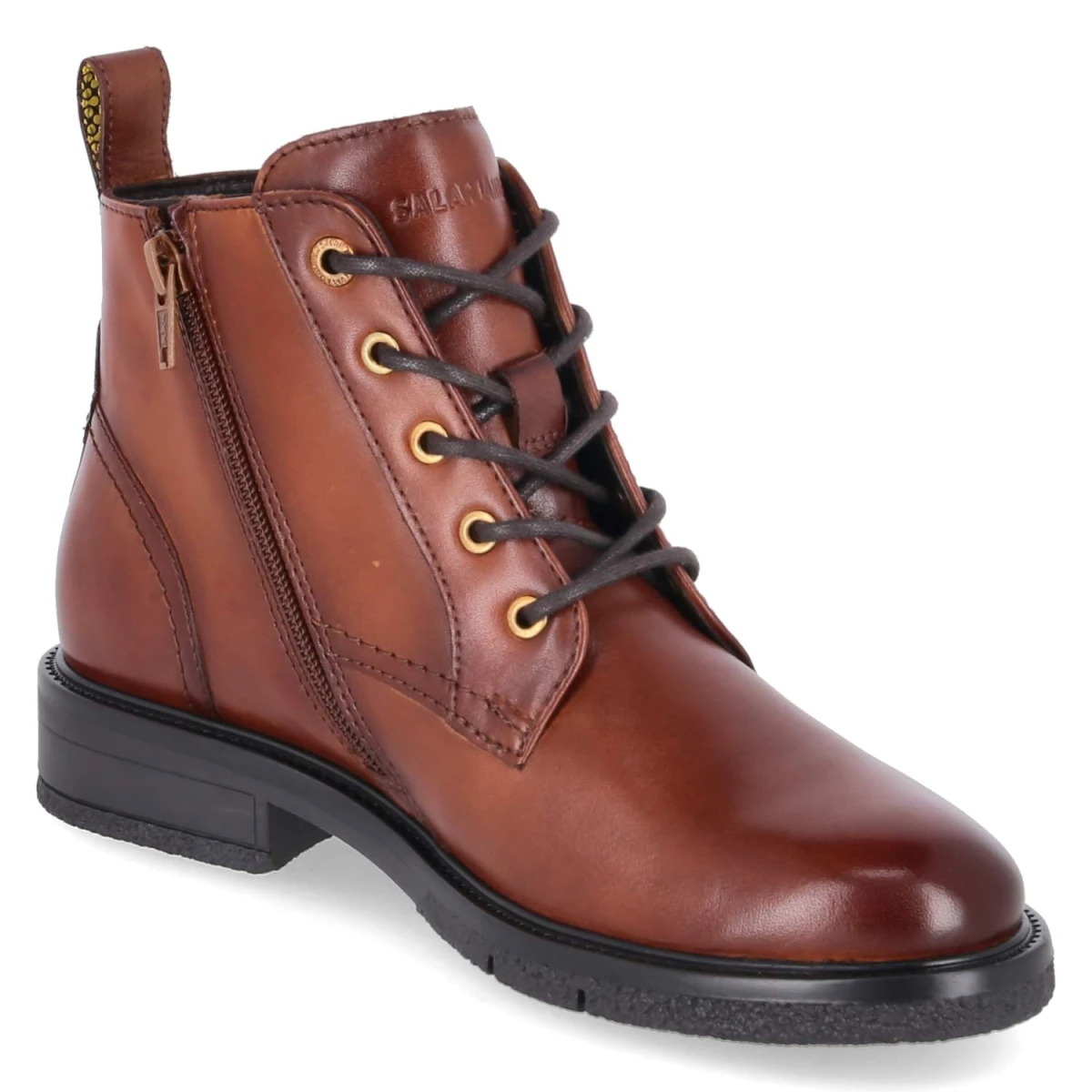 Schnürboots - cognac