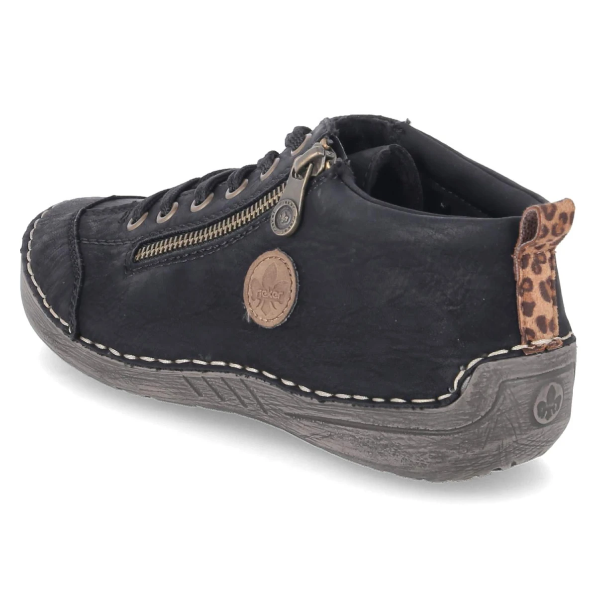 Halbschuhe - schwarz