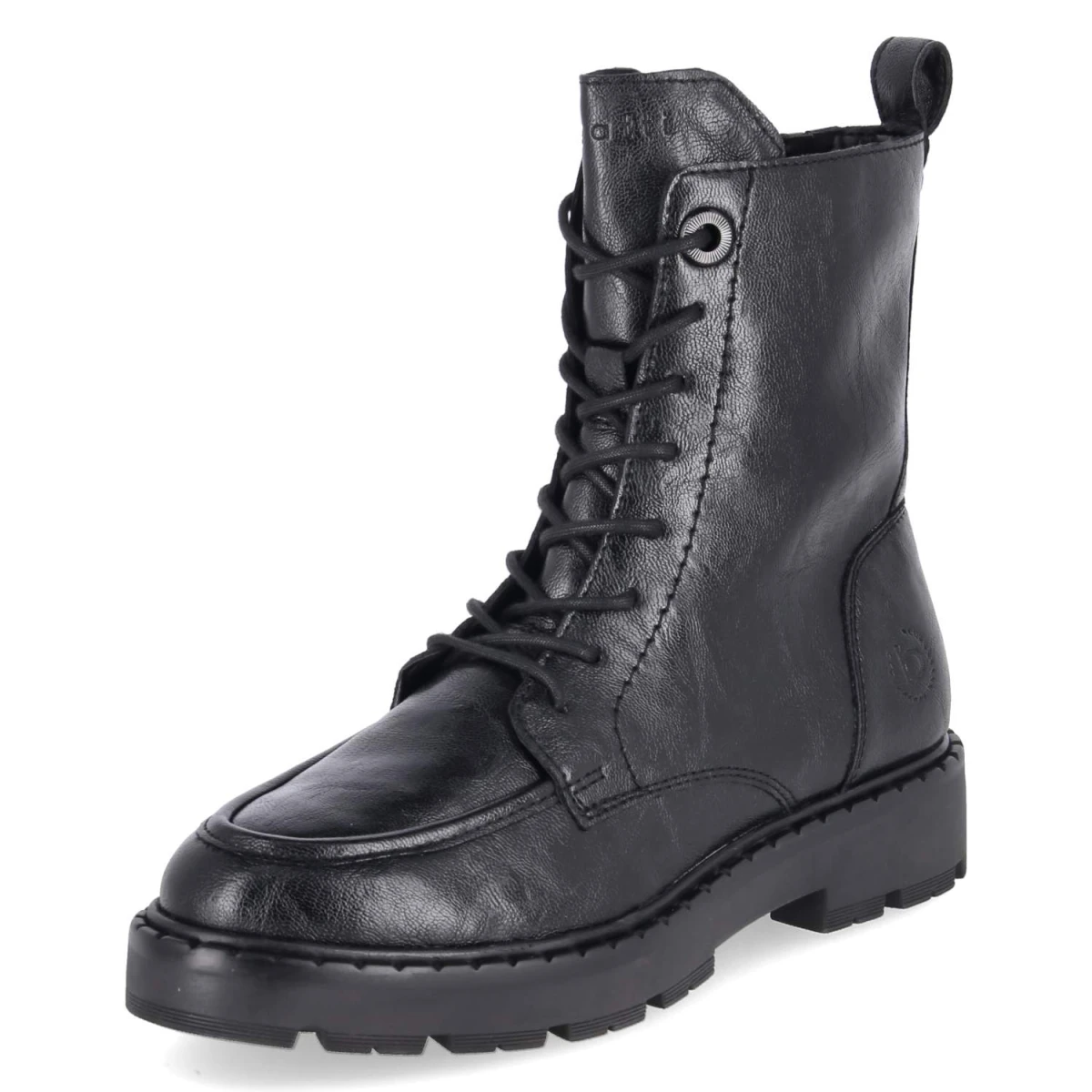 Schnürstiefeletten - black