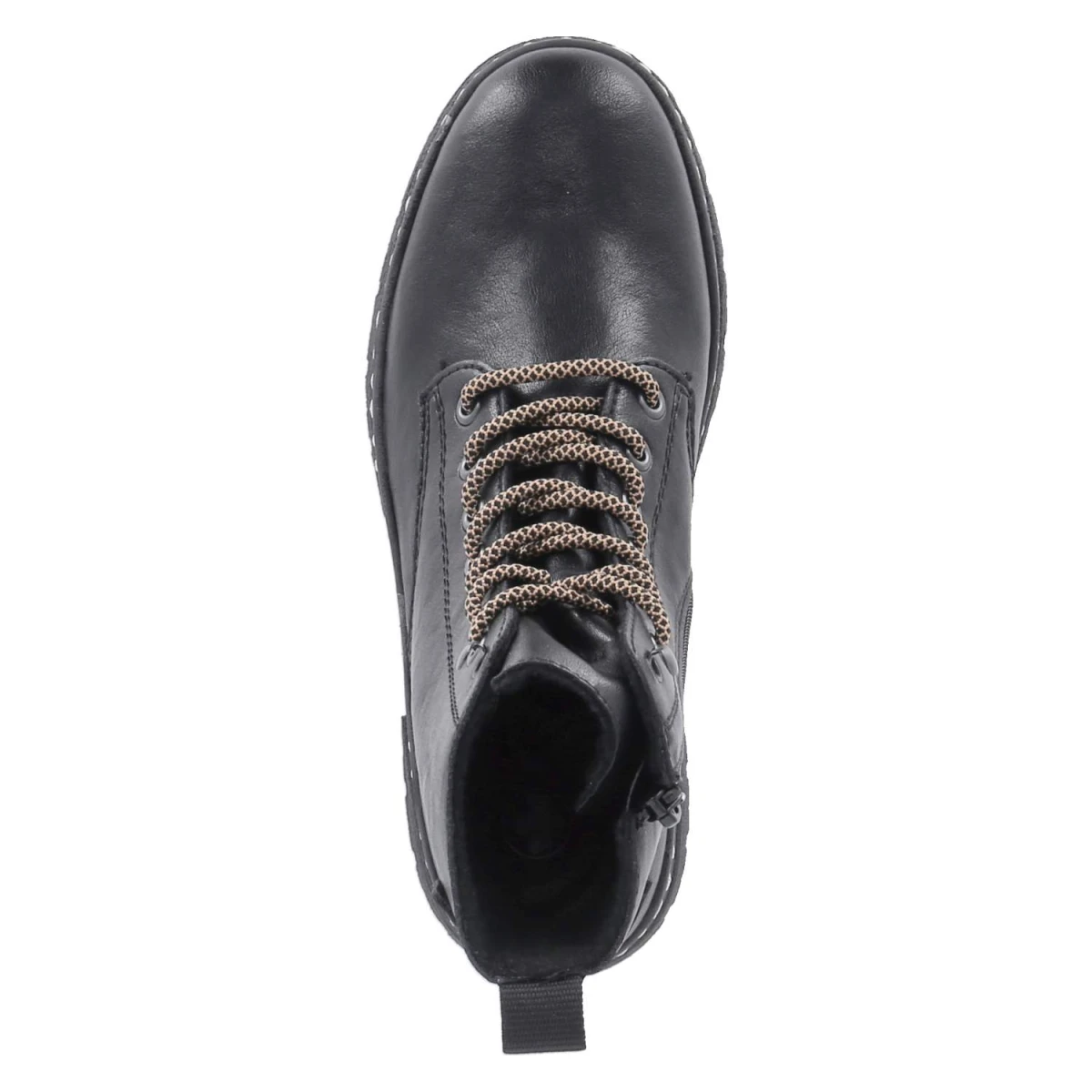 Schnürboots - schwarz