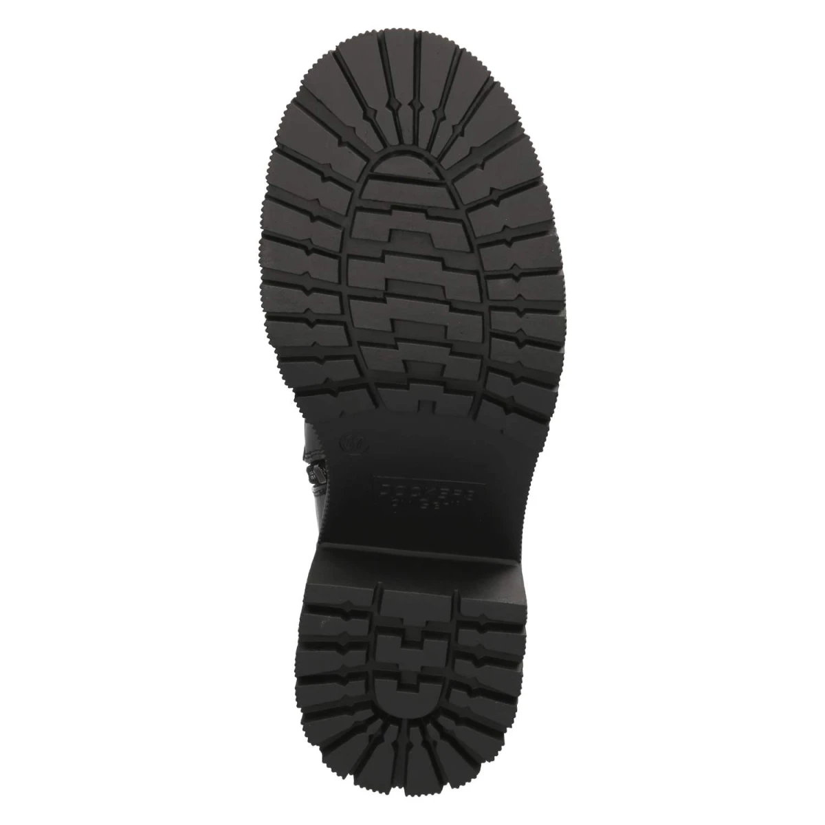 Schnürstiefeletten - schwarz