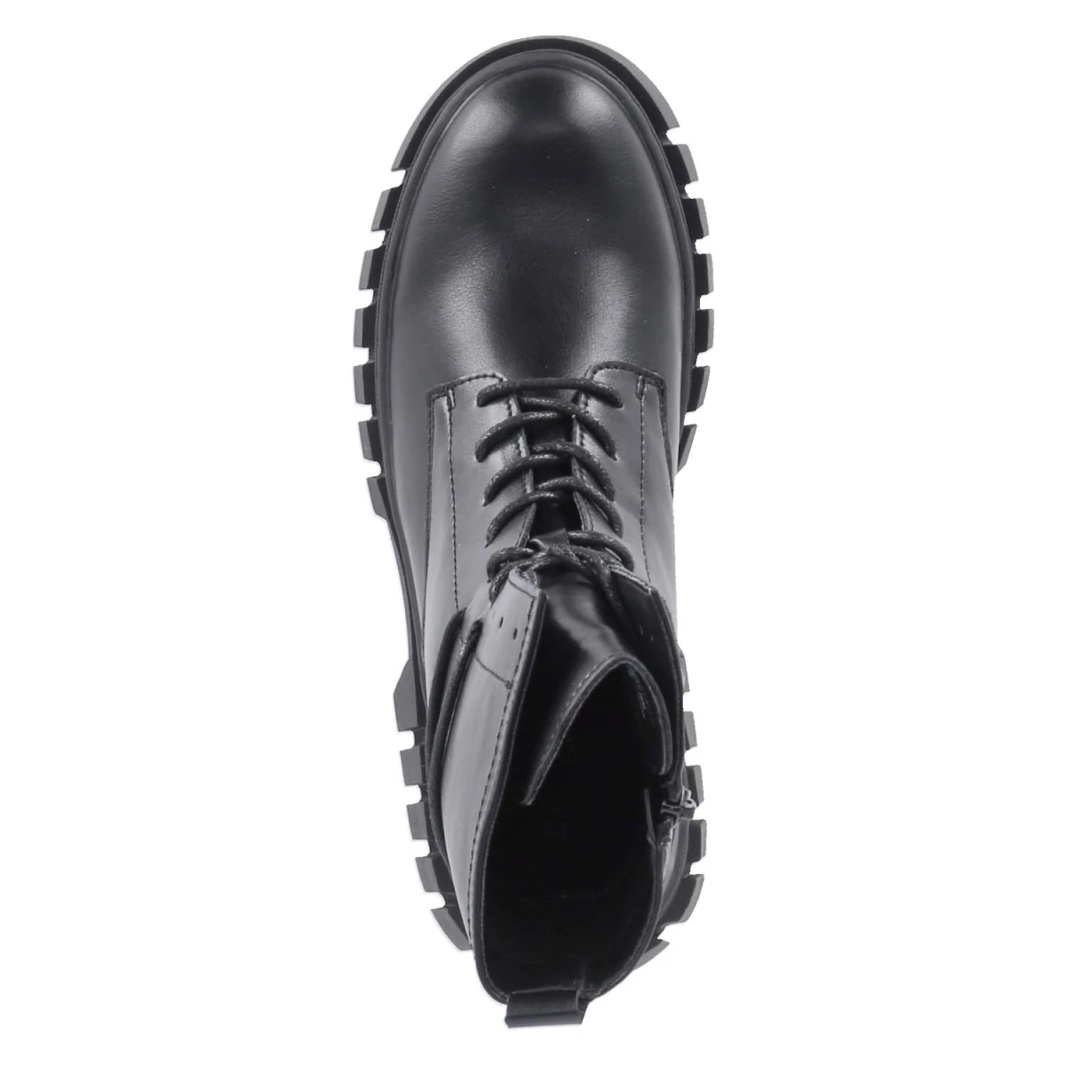 Schnürboots - schwarz