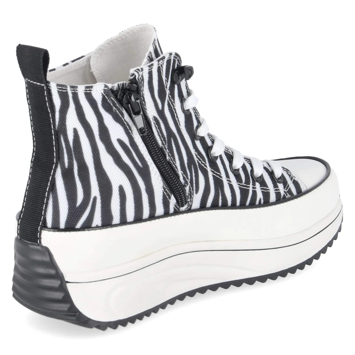 High Sneaker - weiss kombi