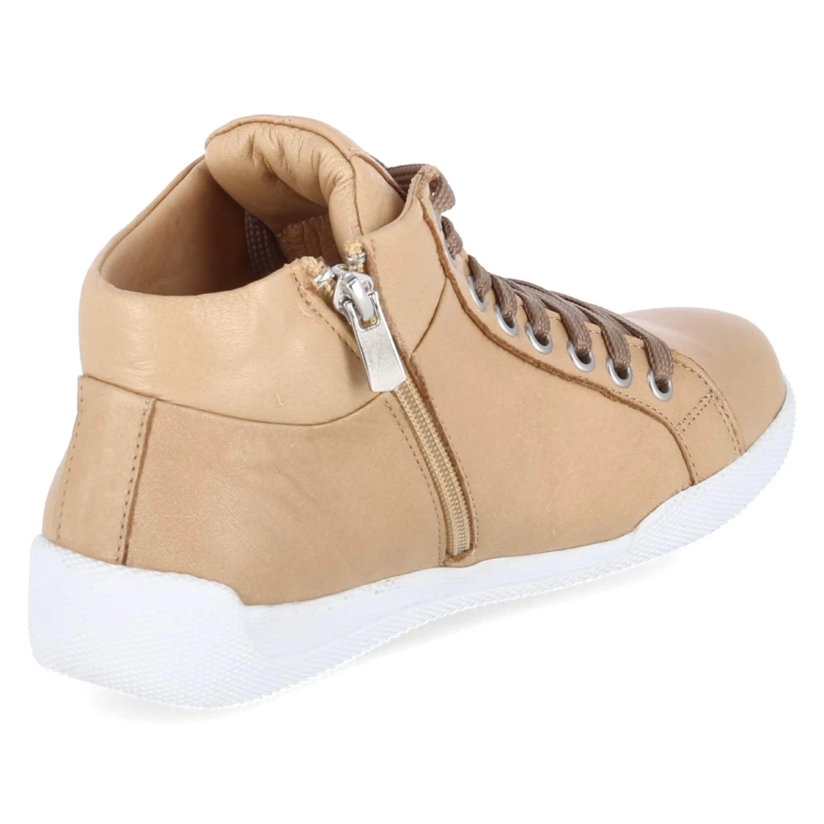 Schnürstiefeletten - Camel