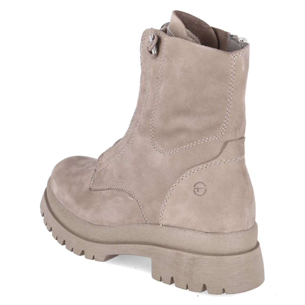 Schnürboots - Taupe