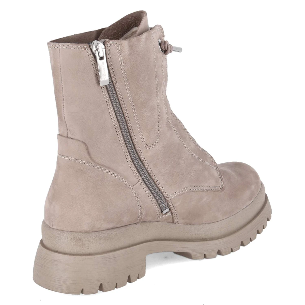 Schnürboots - taupe