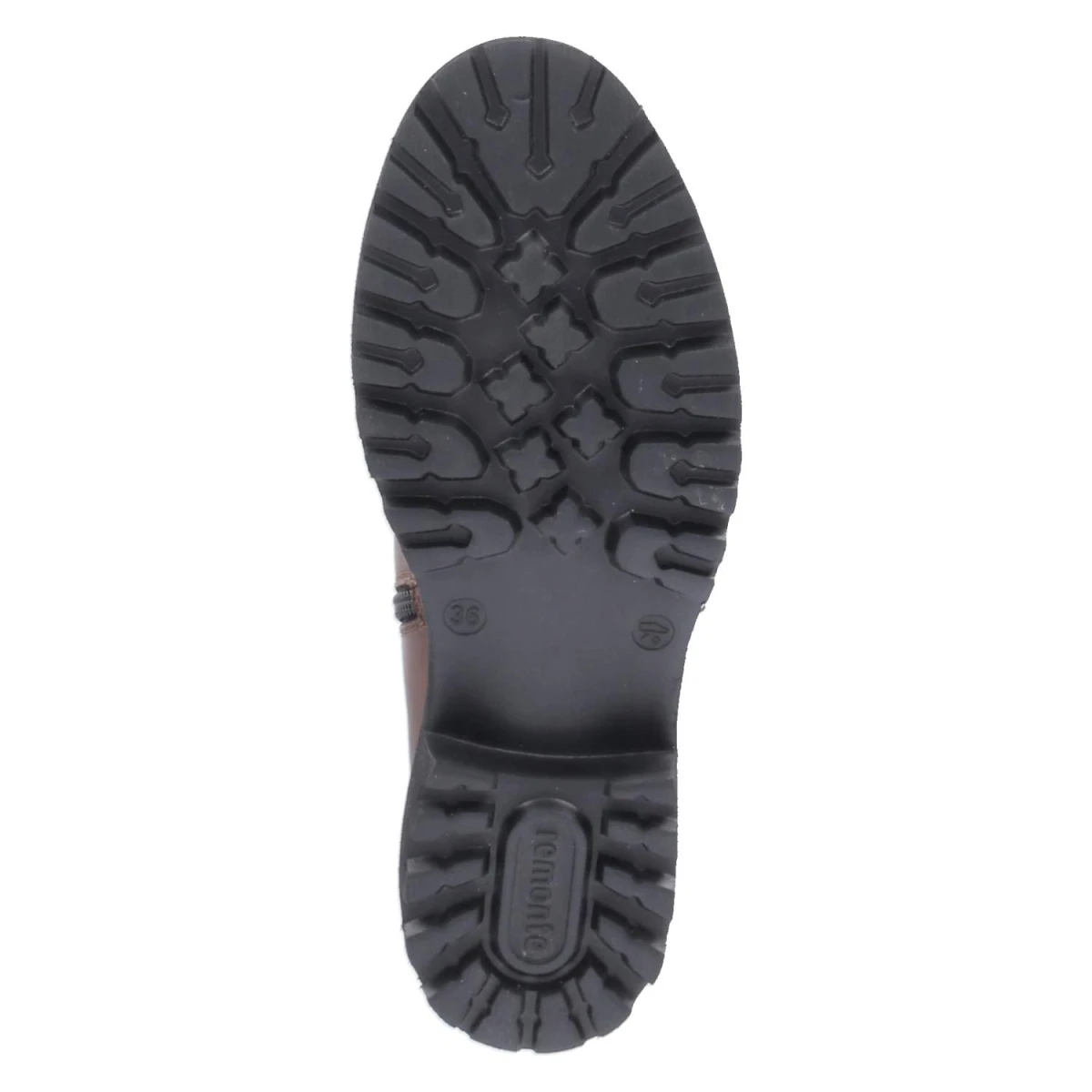 Schnürstiefeletten - BRAUN