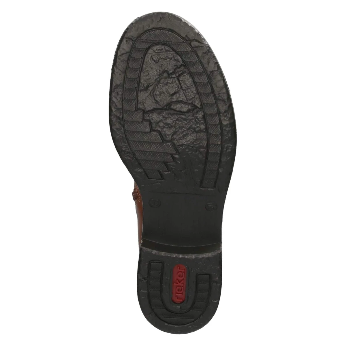 Schnürstiefeletten - BRAUN