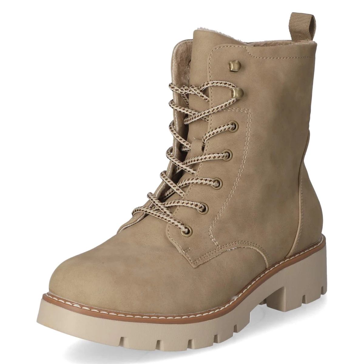 Schnürstiefeletten - brown