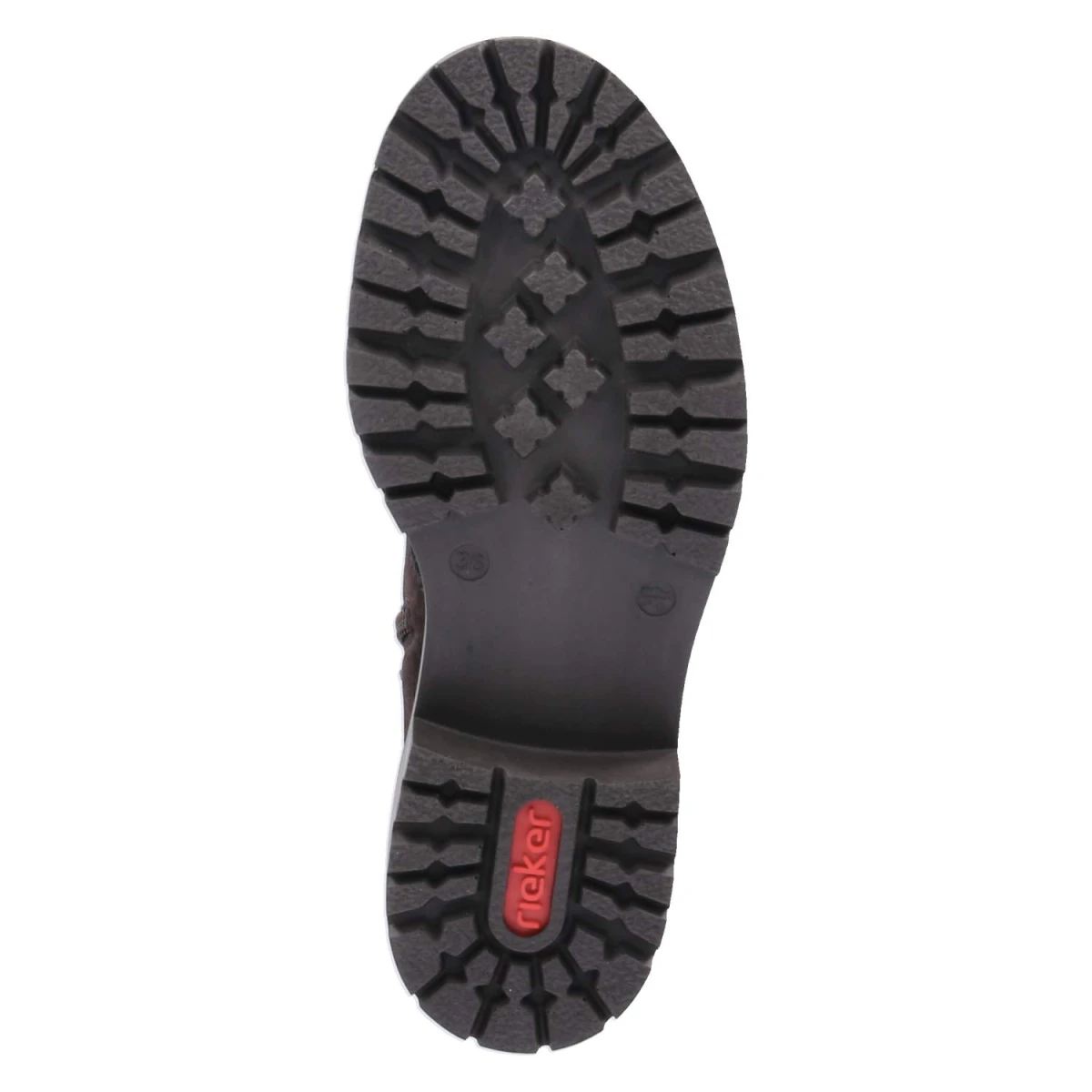 Schnürstiefeletten - braun