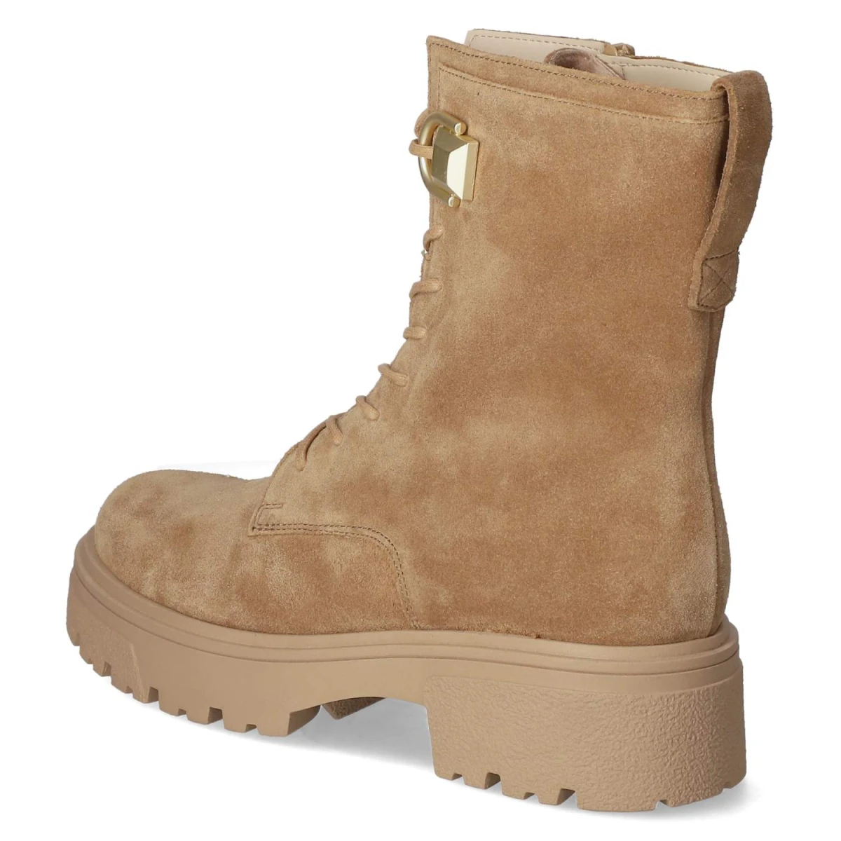 Schnürstiefeletten - lion (gold matt)