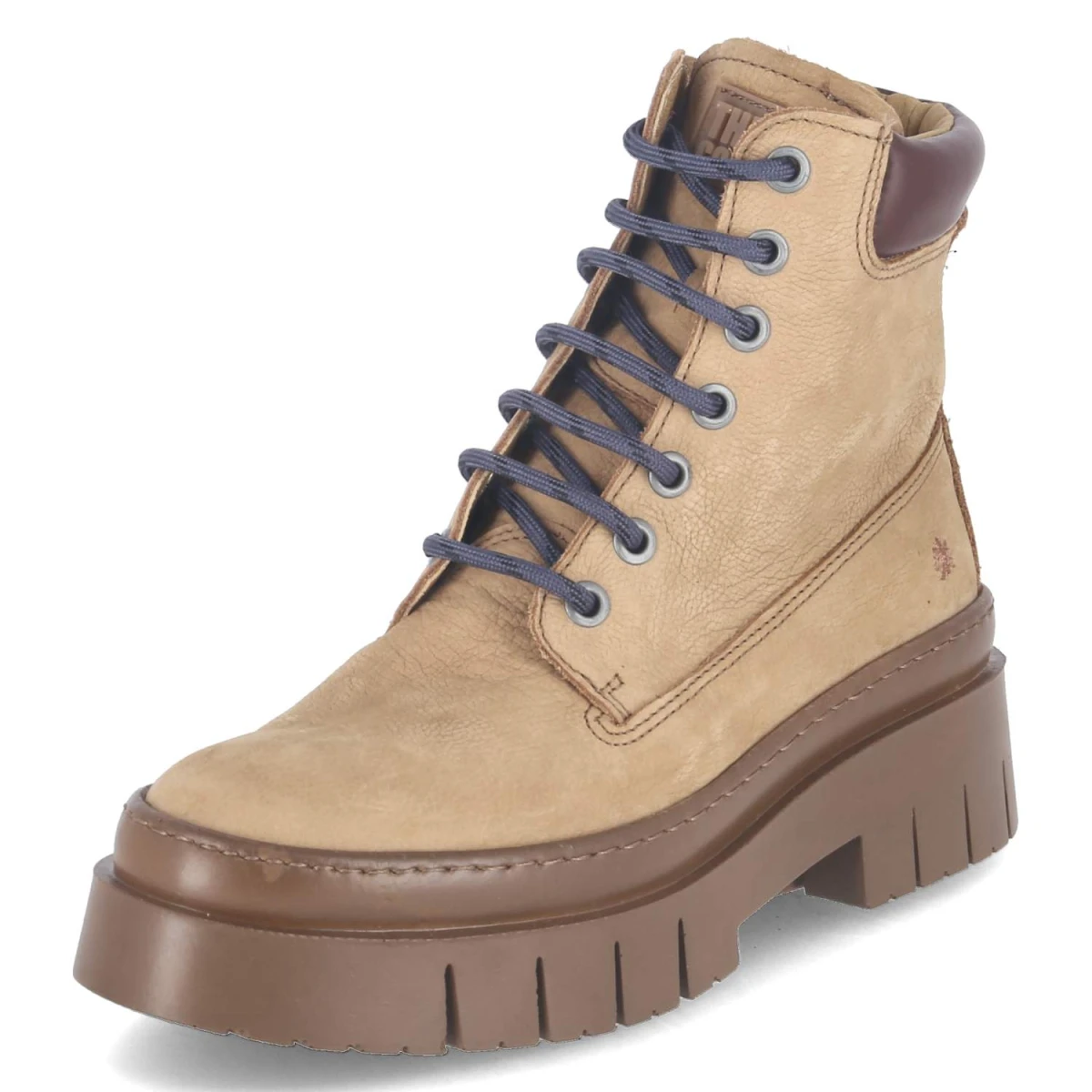 Schnürrboots AMBERES - karamel