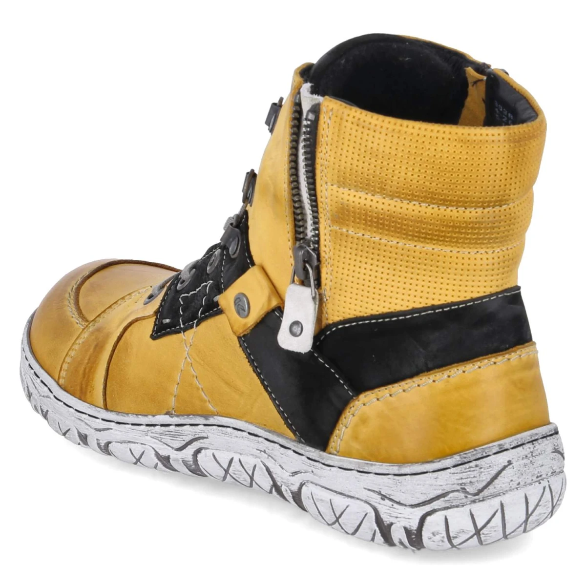 Schnürboots - gelb